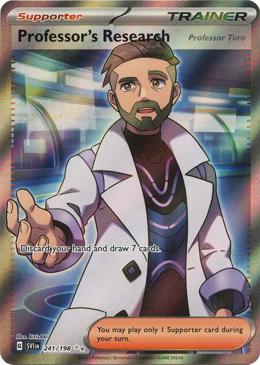 Professor's Research [Professor Turo] - 241/198 - SV01: Scarlet & Violet Base Set