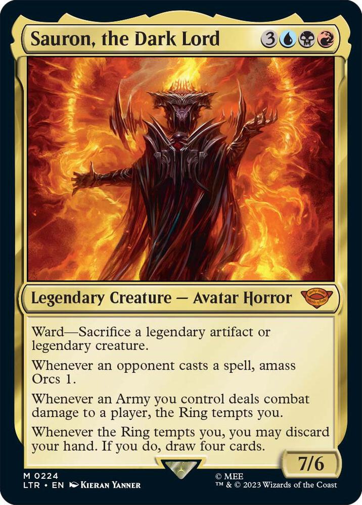 Sauron, the Dark Lord - Universes Beyond: The Lord of the Rings: Tales of Middle-earth