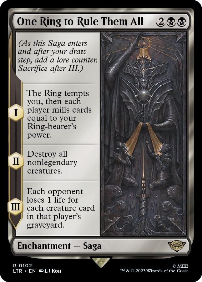 One Ring to Rule Them All - Universes Beyond: The Lord of the Rings: Tales of Middle-earth