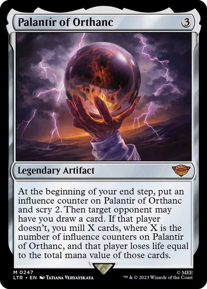 Palantir of Orthanc - Universes Beyond: The Lord of the Rings: Tales of Middle-earth