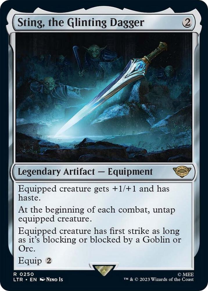 Sting, the Glinting Dagger - Universes Beyond: The Lord of the Rings: Tales of Middle-earth