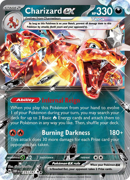 Charizard ex - 125/197 - SV03: Obsidian Flames
