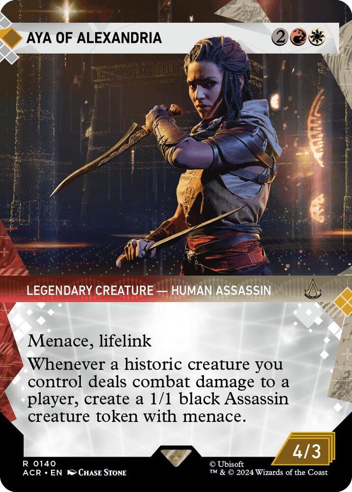 Aya of Alexandria (Showcase) - Universes Beyond: Assassin's Creed