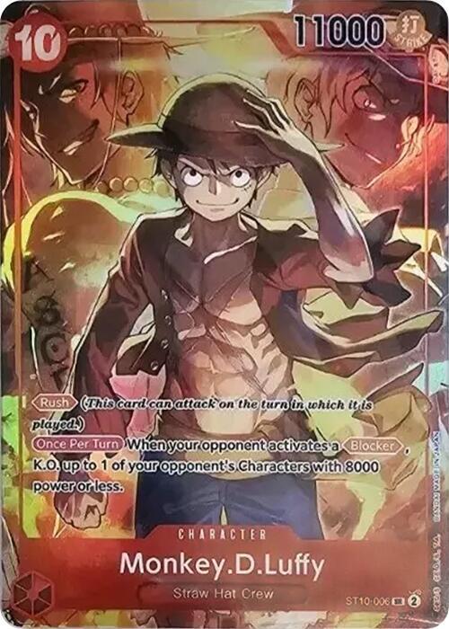 Monkey.D.Luffy (Treasure Booster Set) - One Piece Promotion Cards