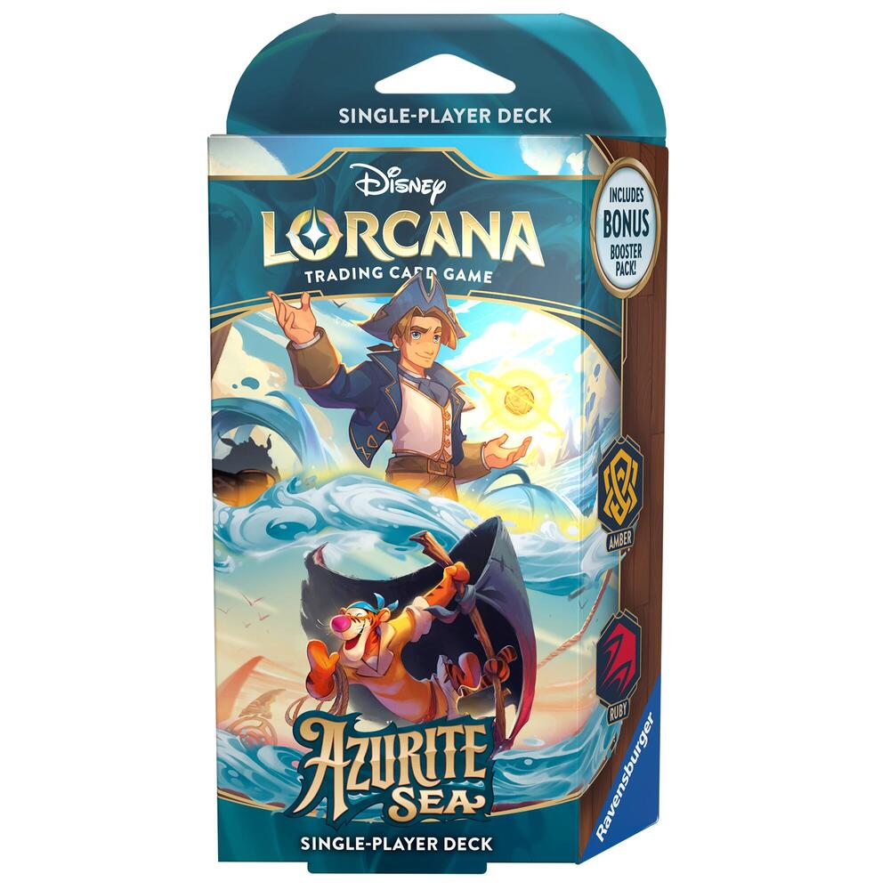 Disney Lorcana: Azurite Sea Deck: Amber & Ruby
