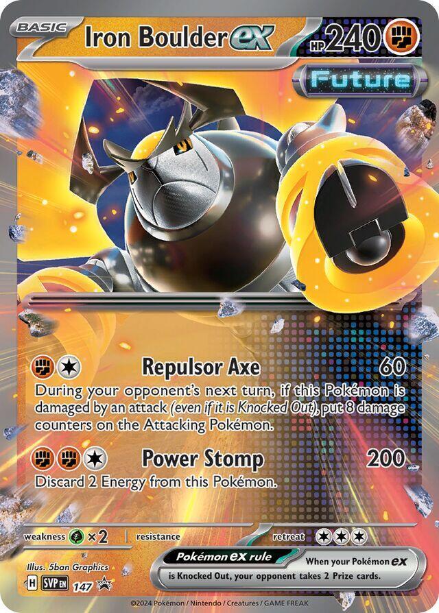 Iron Boulder ex - 147 - SV: Scarlet & Violet Promo Cards