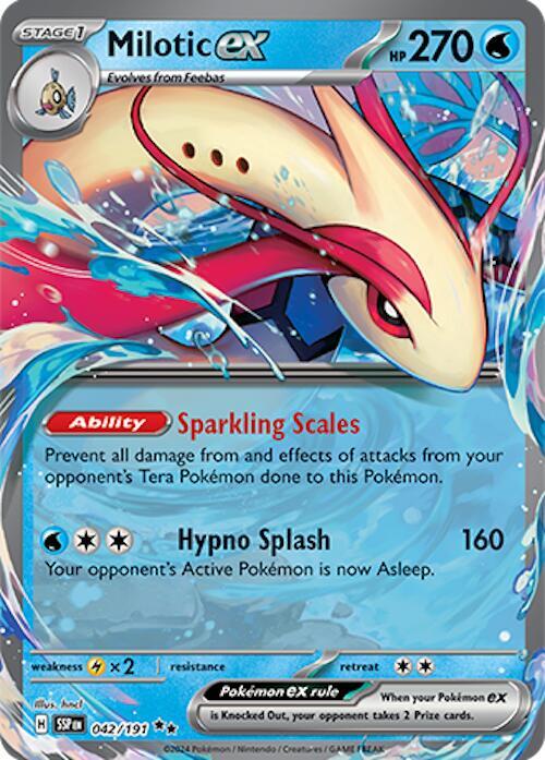 Milotic ex - 042/191 - SV08: Surging Sparks
