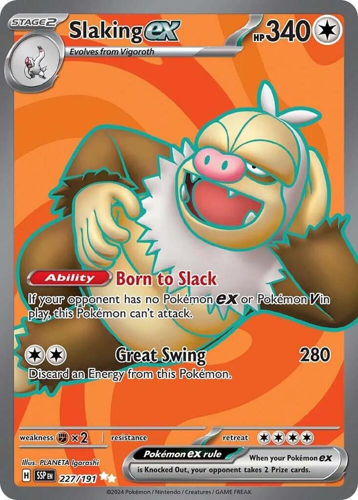 Slaking ex - 227/191 - SV08: Surging Sparks