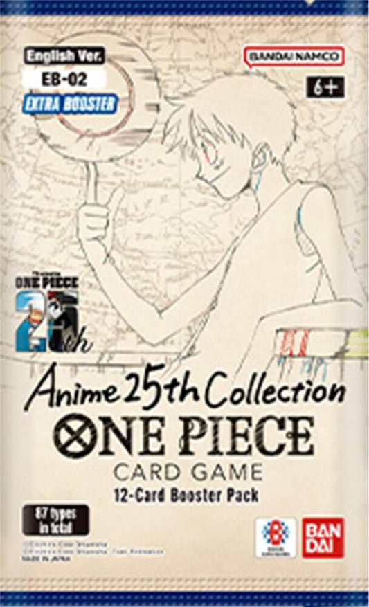 One Piece TCG EB-02 Anime 25th Collection Extra Booster Pack