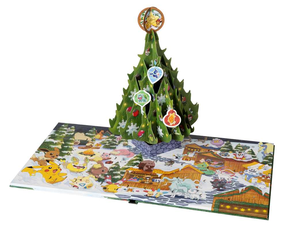 Pokémon Advent Holiday Pop-Up Calendar