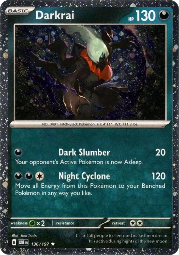 Darkrai (Cosmos Holo) - Miscellaneous Cards & Products