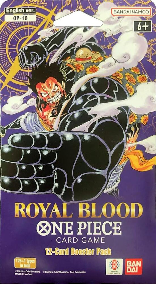 One Piece TCG OP-10 Royal Blood Sleeved Booster Pack