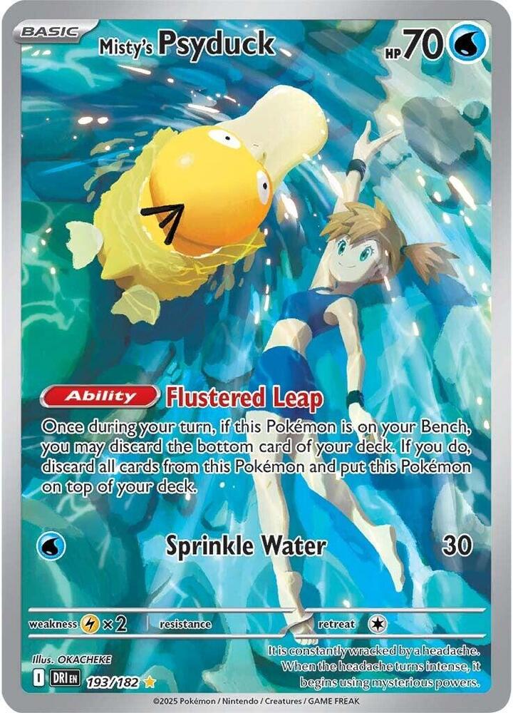 Misty's Psyduck - 193/182 - SV10: Destined Rivals