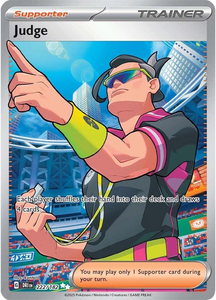 Judge - 222/182 - SV10: Destined Rivals