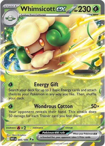 Whimsicott ex - SV: White Flare