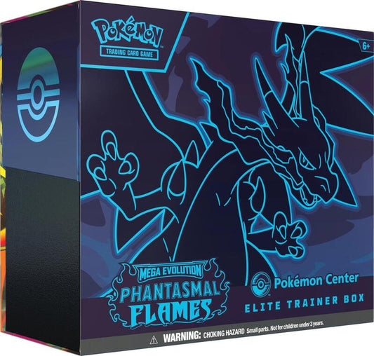 Pokémon TCG: Mega Evolution Phantasmal Flames Elite Trainer Box [Pokemon Center]
