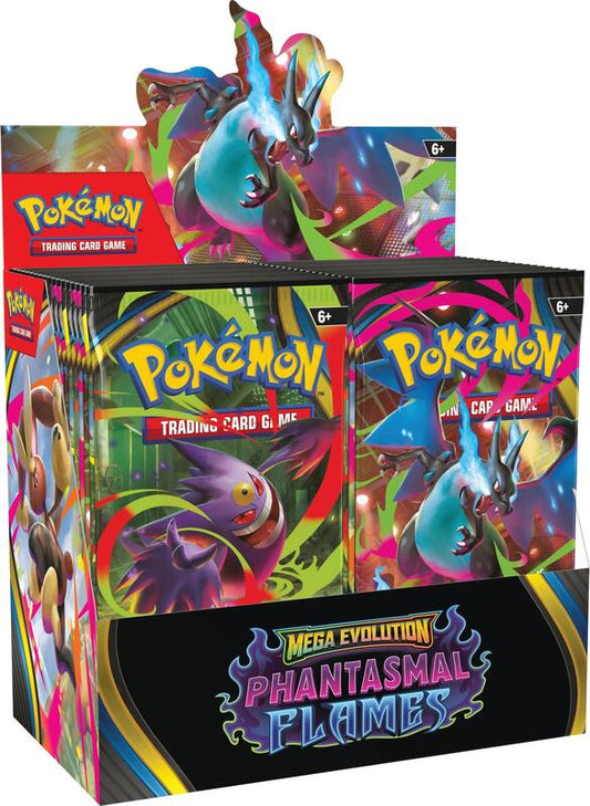 Pokémon TCG: Mega Evolution Phantasmal Flames Booster Box