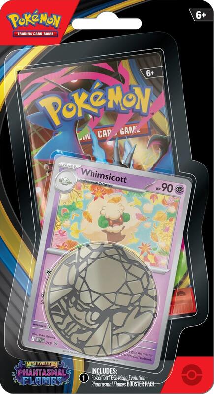 Pokémon TCG: Mega Evolution Phantasmal Flames 1-Pack Blister [Whimsicott]