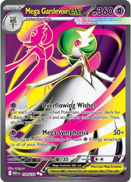 Mega Gardevoir ex - 159/132 - ME01: Mega Evolution