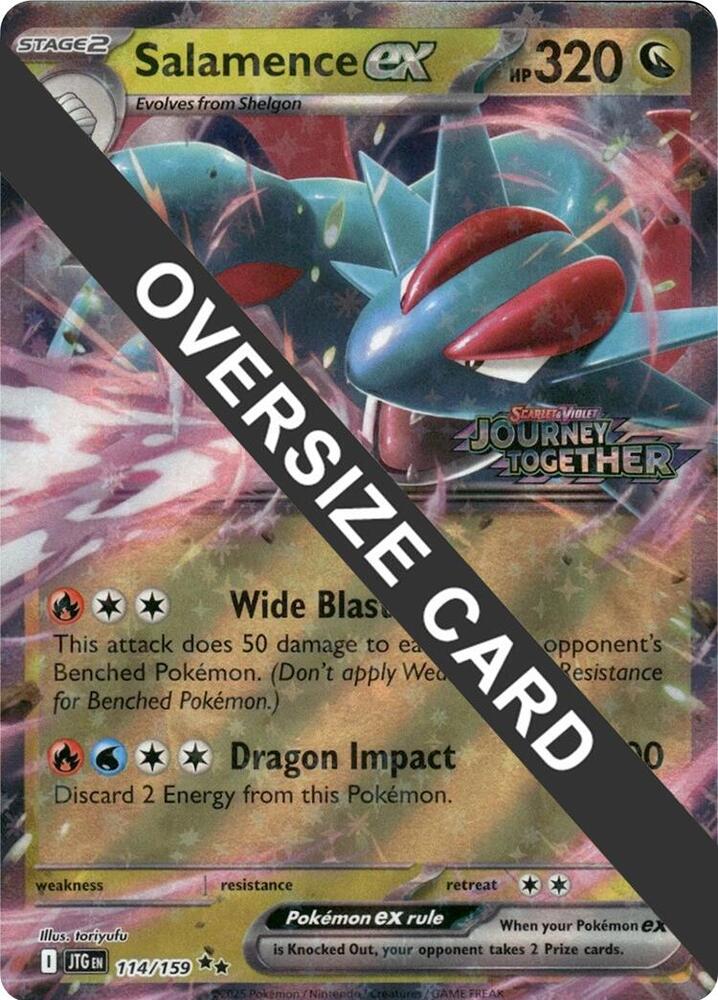 Salamence ex - 114/159 - Jumbo Cards