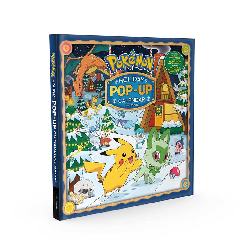 Pokémon Holiday Advent Pop-Up Tree Calendar by Pikachu Press