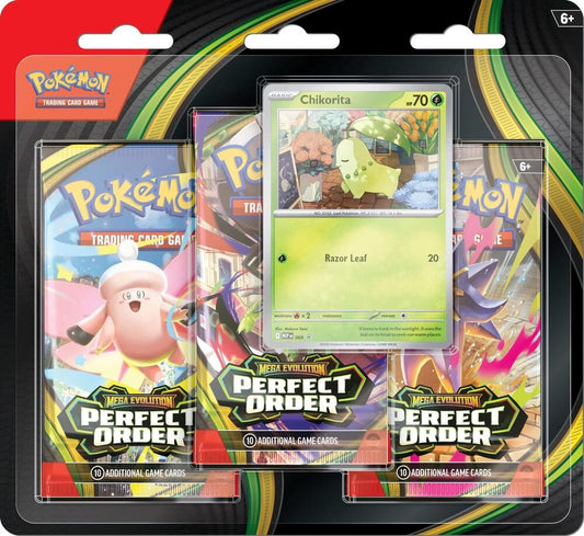 Perfect Order 3-Pack Blister (Chikorita)