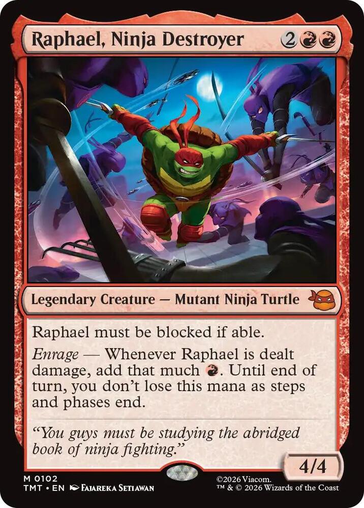 Raphael, Ninja Destroyer - Teenage Mutant Ninja Turtles