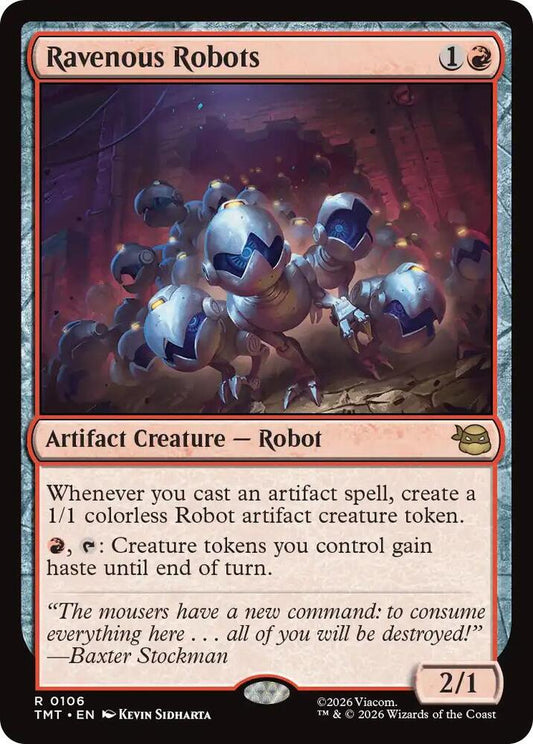 Ravenous Robots - Teenage Mutant Ninja Turtles