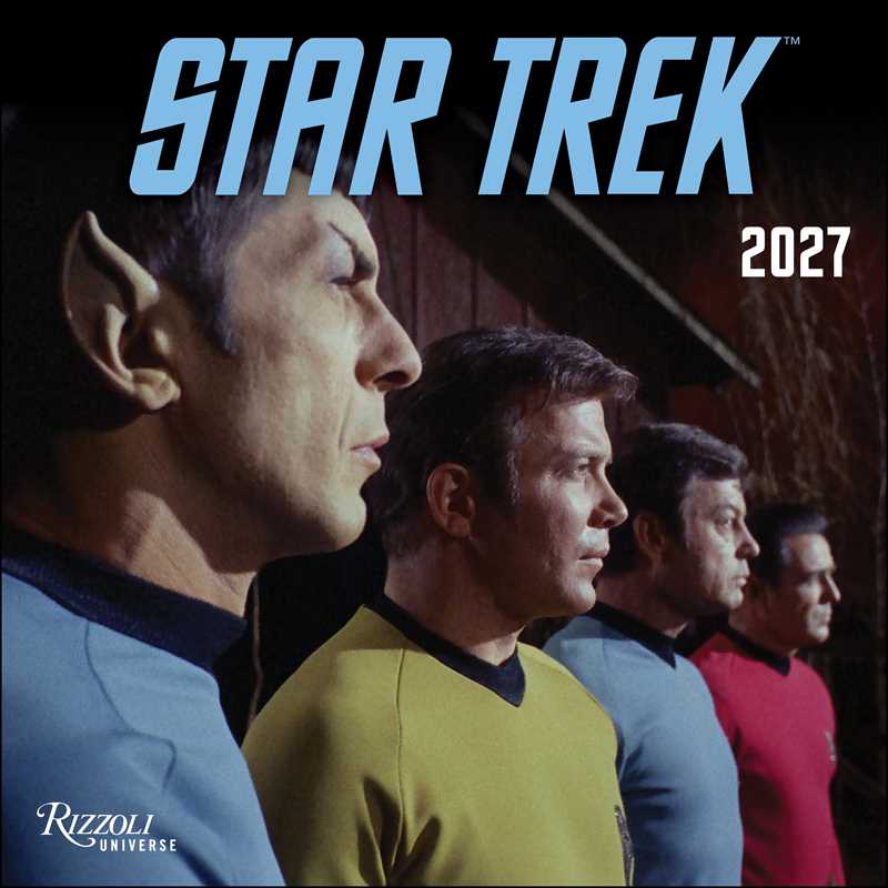 Star Trek 2027 Wall Calendar by CBS