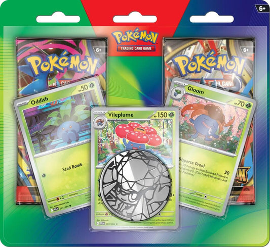2-Pack Blister (Oddish, Gloom, & Vileplume)