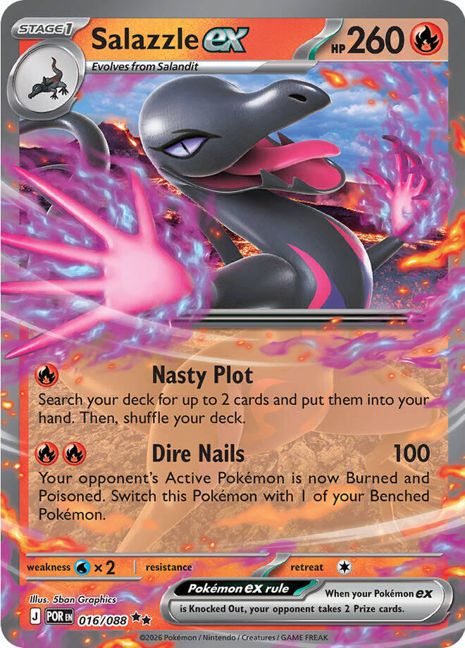 Salazzle ex - 016/088 - ME03: Perfect Order