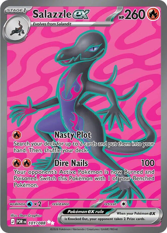 Salazzle ex - 101/088 - ME03: Perfect Order