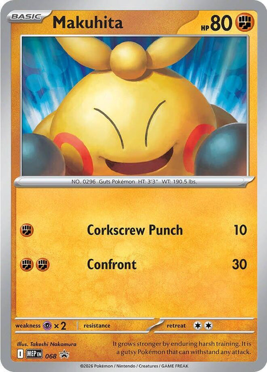 Makuhita - 068 - ME: Mega Evolution Promo