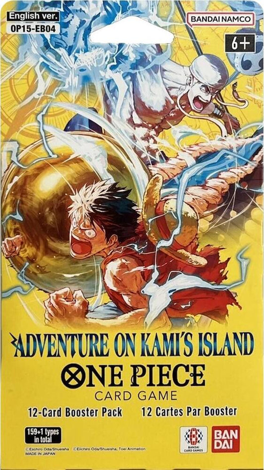 One Piece OP-15 Adventure on Kami's Island Sleeved Booster Pack