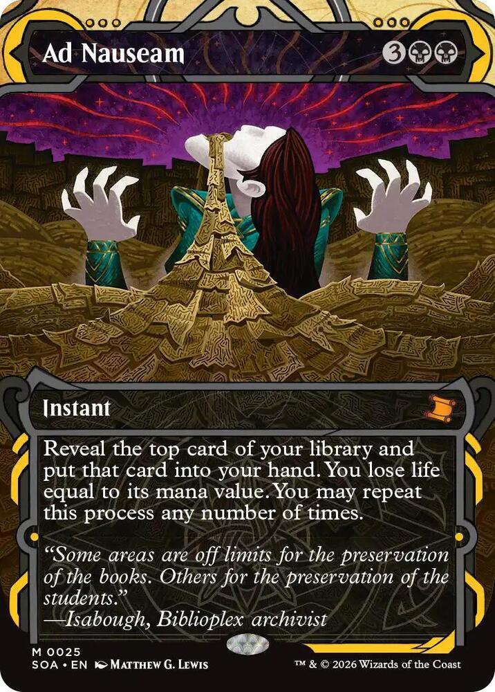 Ad Nauseam - Secrets of Strixhaven: Mystical Archive