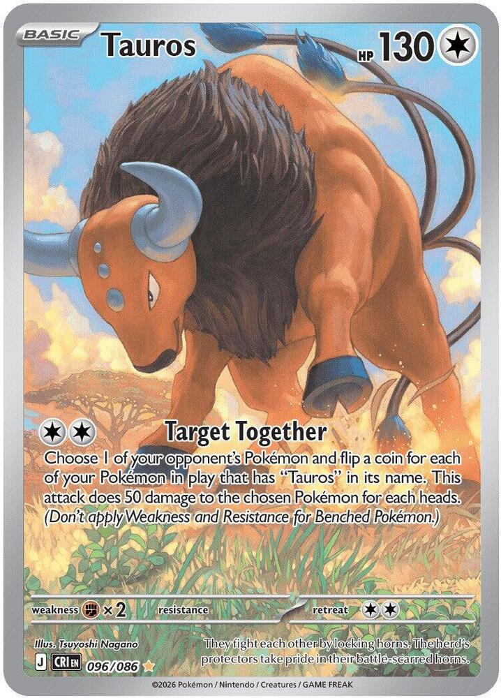 Tauros - 096/086 - ME04: Chaos Rising