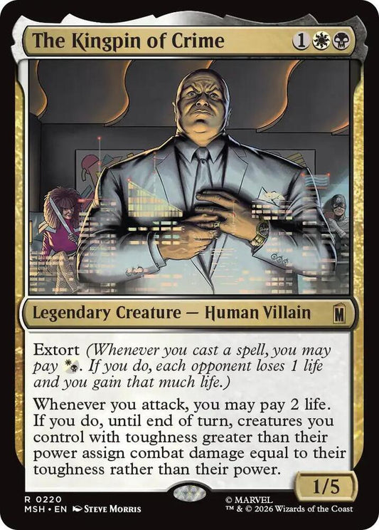 The Kingpin of Crime - Marvel Super Heroes