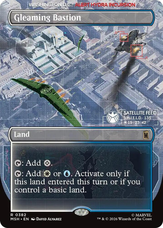 Gleaming Bastion (Borderless) - Marvel Super Heroes