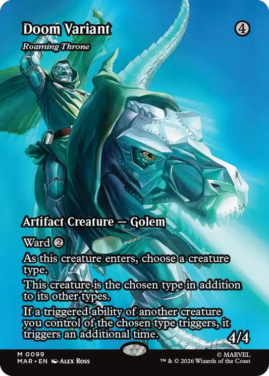 Doom Variant - Roaming Throne (Borderless) - Marvel Universe Eternal-Legal