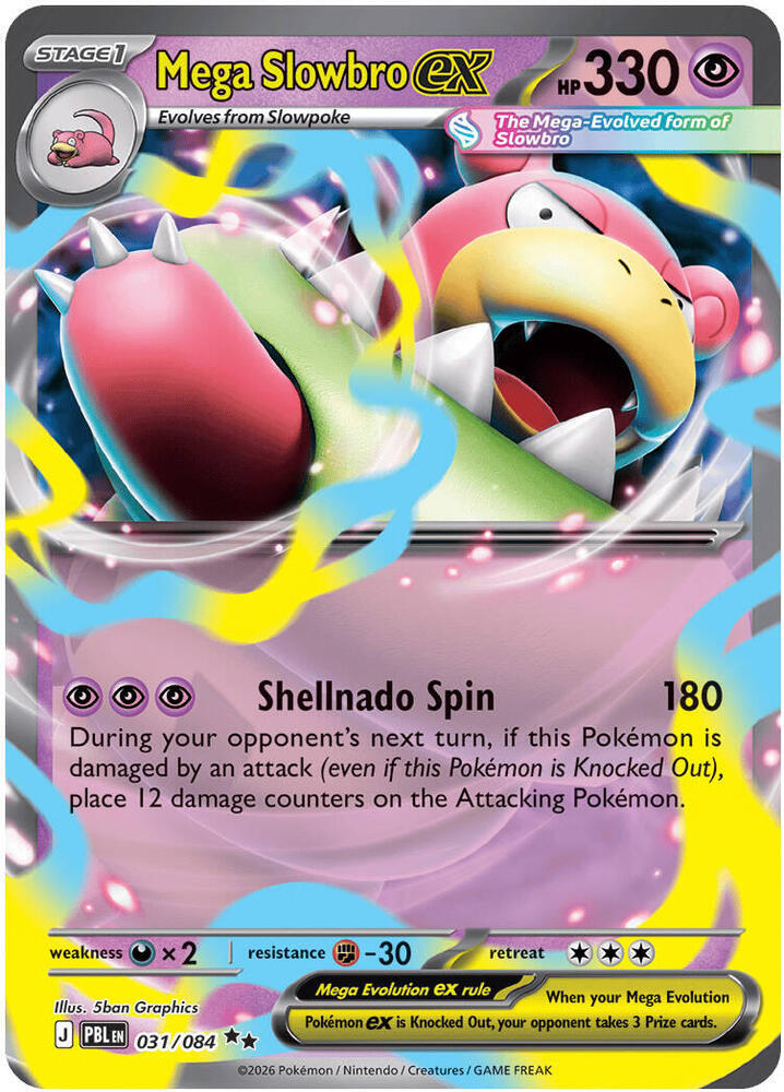 Mega Slowbro ex - ME05: Pitch Black