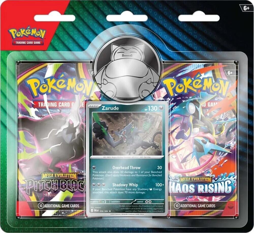 2-Pack Blister [Zarude] (3-Tab)