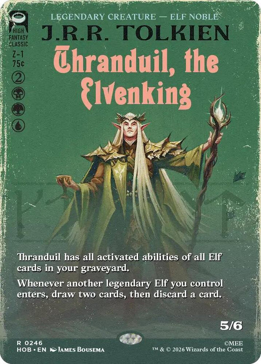 Thranduil, the Elvenking (Borderless) - The Hobbit