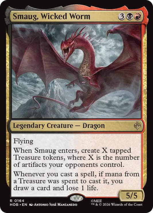 Smaug, Wicked Worm - The Hobbit
