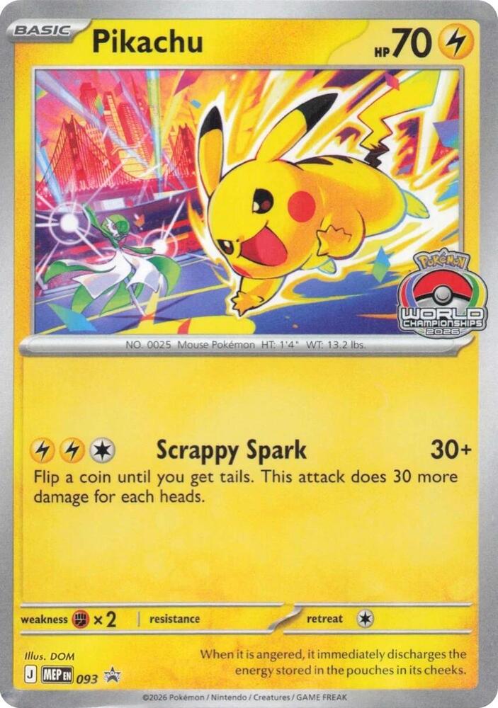 Pikachu - 093 - ME: Mega Evolution Promo