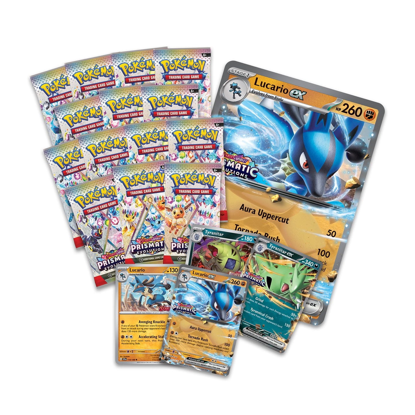 Lucario ex & Tyranitar ex Premium Collection