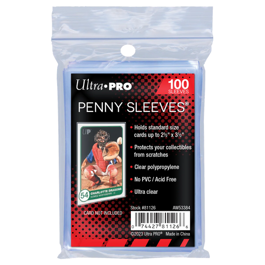 Penny Sleeves® (100ct) Clear Soft Card Sleeves