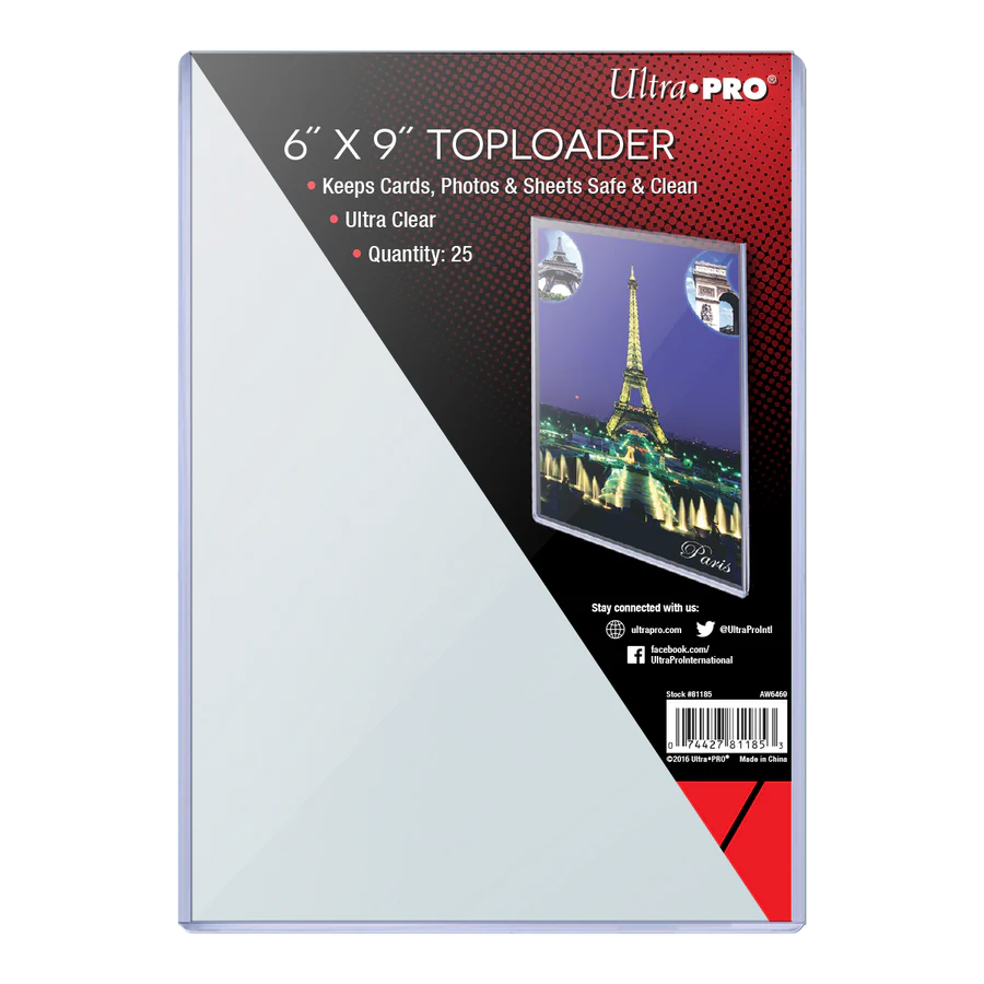 6"x9" TOPLOADER® (25ct)