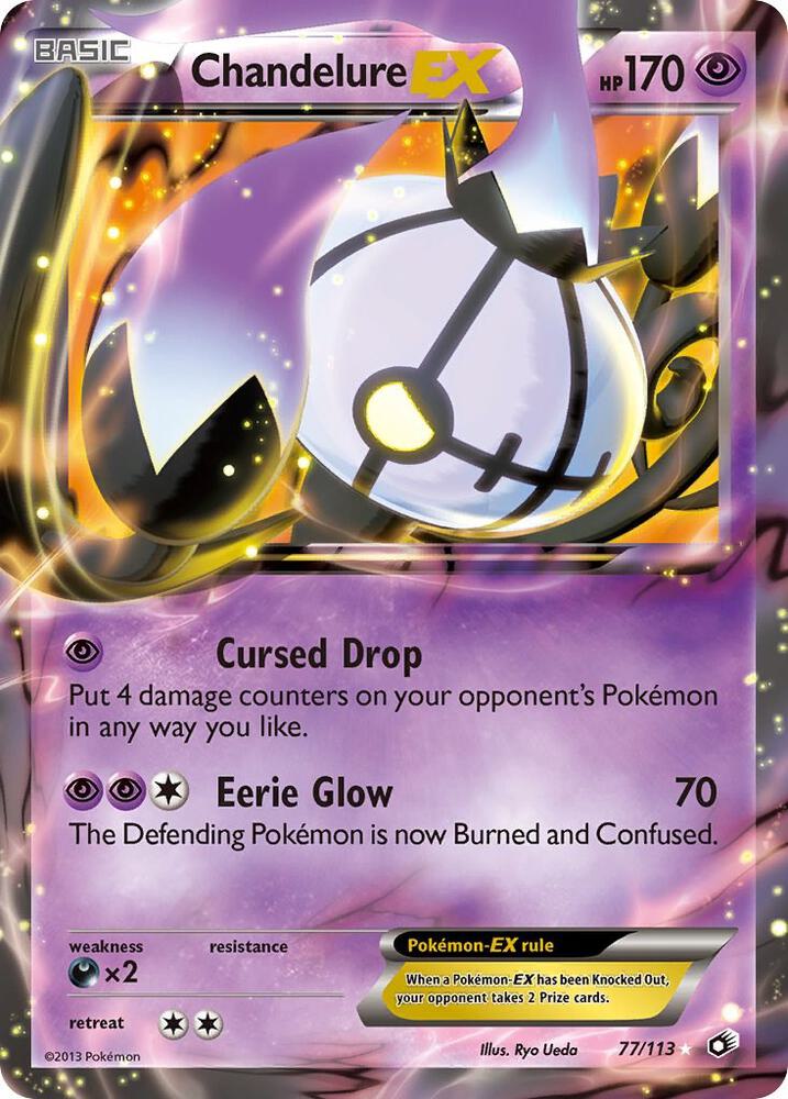 Chandelure EX - Legendary Treasures