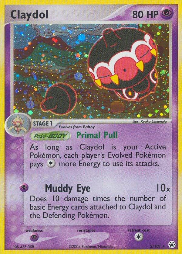 Claydol - 2/101 - EX Hidden Legends