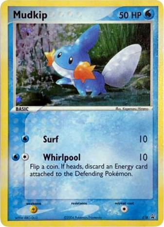 Mudkip - 018 (EX Deck Tin) - Nintendo Promos
